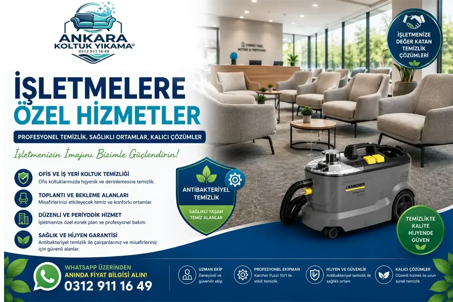 Ankara Halıfleks Yıkama Hizmeti